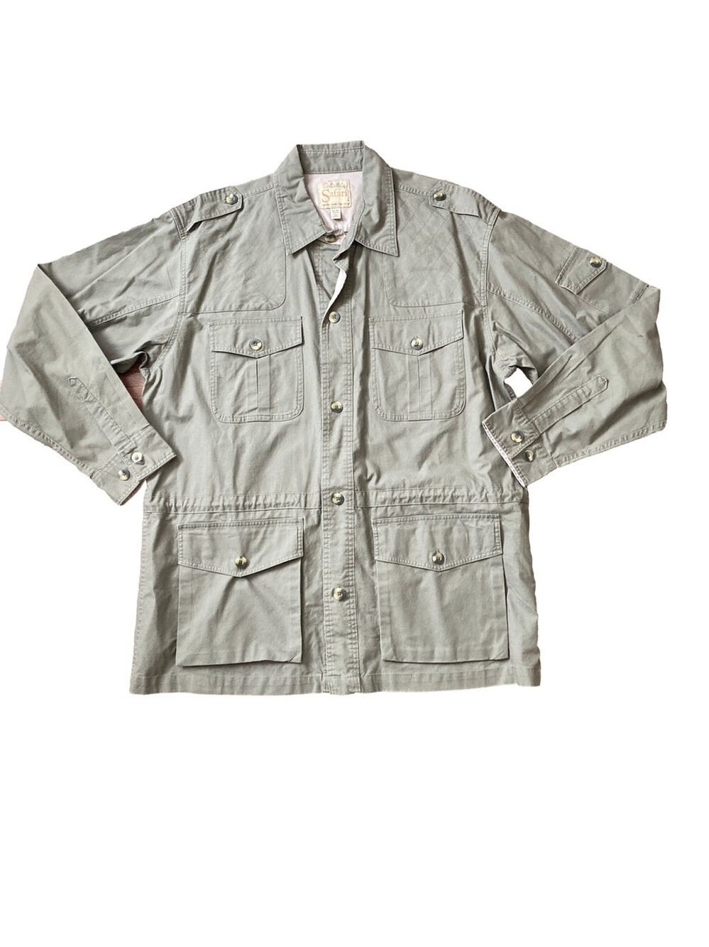 Cabela’s Safari Series Utility Jacket Men’s Size XL Lightweight Outdoor Field